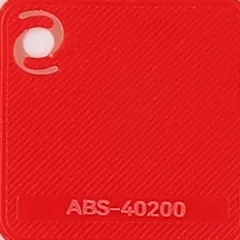 Bambu Lab ABS Red (40200) — фото образца