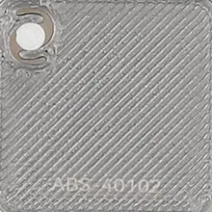 Bambu Lab ABS Silver (40102) — фото образца