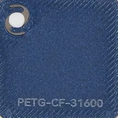 Bambu Lab PETG-CF Indigo Blue (31600) — фото образца