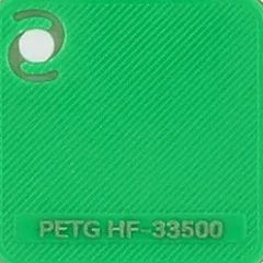 Bambu Lab PETG HF Green (33500) — фото образца