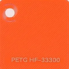Bambu Lab PETG HF Orange (33300) — фото образца