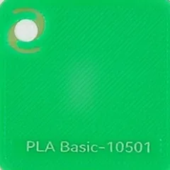 Bambu Lab PLA Basic Bambu Green (10501) — фото образца