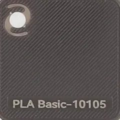 Bambu Lab PLA Basic Dark Gray (10105) — фото образца