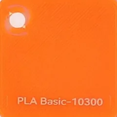 Bambu Lab PLA Basic Orange (10300) — фото образца