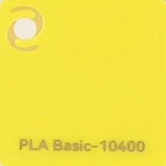 Bambu Lab PLA Basic Yellow (10400) — фото образца