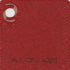 Bambu Lab PLA-CF Burgundy Red (14200) — фото образца