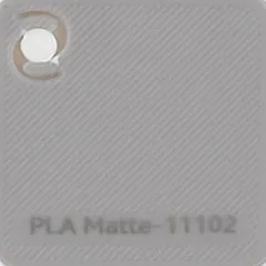Bambu Lab PLA Matte Ash Gray (11102) — фото образца