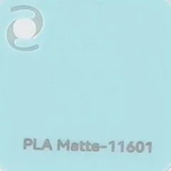 Bambu Lab PLA Matte Ice Blue (11601) — фото образца