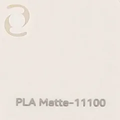 Bambu Lab PLA Matte Ivory White (11100) — фото образца