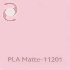 Bambu Lab PLA Matte Sakura Pink (11201) — фото образца